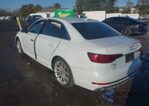 2019 Audi A4 45 Premium from USA, damaged, VIN WAUDNAF48KA025371